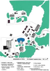 a map of the campus of the university of toronto at Hevossilta in Forssa