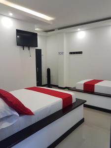 Hotel Orion客房内的一张或多张床位
