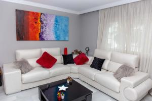 Posedenie v ubytovaní Villa Venecia, Apartamento de Lujo en 1º línea de playa + parking