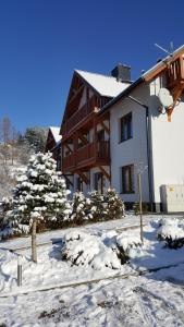 シュツァブニツァにあるApartament Homole A6の雪の家