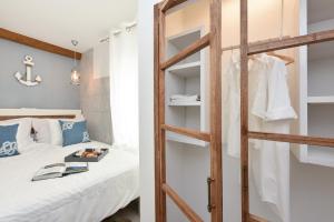 Posteľ alebo postele v izbe v ubytovaní Apartment Nemo