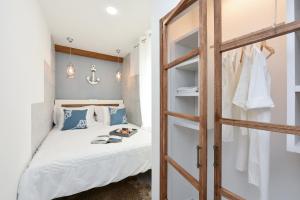 Posteľ alebo postele v izbe v ubytovaní Apartment Nemo