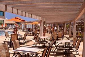 En restaurant eller et andet spisested på Lacqua Di Roma Park 24 horas