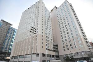 釜山的住宿－普利布蘭科酒店公寓，相簿中的一張相片