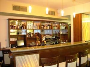 Lounge nebo bar v ubytování Hotel Boss
