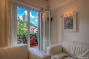 A seating area at Appartamento in Villa a 5 KM dal mare