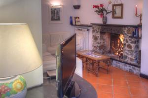 A seating area at Appartamento in Villa a 5 KM dal mare