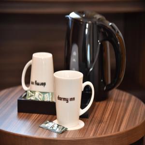 Comodidades para preparar café e chá em Dormy Inn Wakkanai
