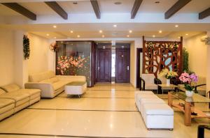 Posezení v ubytování Le Duong Hotel