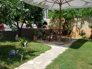 Zahrada ubytování Apartments Toni