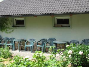 Vonkajšia záhrada v ubytovaní Apartment Dvořáků