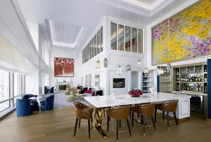 Χώρος καθιστικού στο The Langham, Shenzhen
