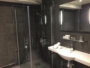 Koupelna v ubytování Hotel Bügelhof