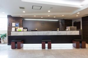 The lobby or reception area at Sanco Inn Shizuoka Kitaguchi