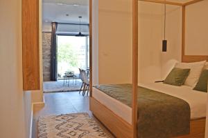 Postel nebo postele na pokoji v ubytování Hotel Korsal