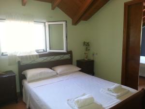 Postel nebo postele na pokoji v ubytování Douskas Place