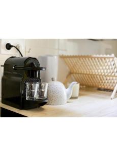 W kuchni znajduje się ekspres do kawy i czajnik. w obiekcie Appartement centre ville d'Arles w mieście Arles
