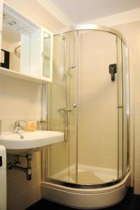 Ett badrum på Apartment MEL II