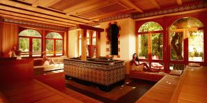 Posezení v ubytování Sieben Welten Hotel & Spa Resort
