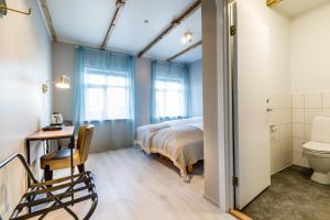 Koupelna v ubytování Englendingavík Homestay
