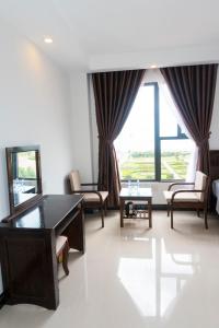 Posezení v ubytování Aries Hotel