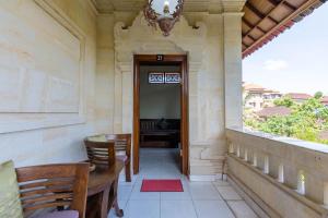 Un balcon sau o terasă la Sagitarius Inn