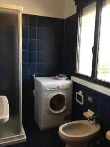 Koupelna v ubytování Casa Piave