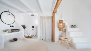 Koupelna v ubytování Sophia Boutique Hotel