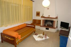 Χώρος καθιστικού στο Antheia's House