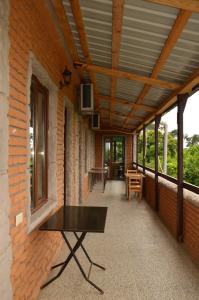 Balkón nebo terasa v ubytování Kobuleti Pines Resort