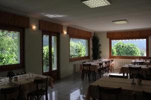 Restaurace v ubytování albergo bellavista
