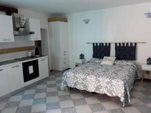 Kuchyň nebo kuchyňský kout v ubytování mini loft galeazze