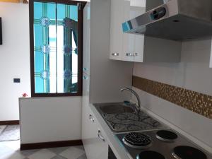 Kuchyň nebo kuchyňský kout v ubytování mini loft galeazze