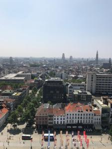 Nespecifikovaný výhled na destinaci Antverpy nebo výhled na město při pohledu z ubytování v soukromí