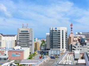 a view of a city with tall buildings at Hotel Abest Naha Kokusai Street in Naha