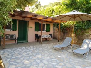 Patio nebo venkovní prostory v ubytování Villa Vanda