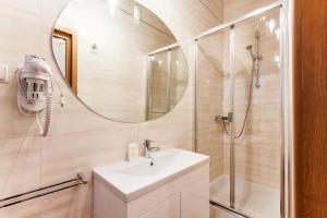 Kúpeľňa v ubytovaní Aparthotel Oberża