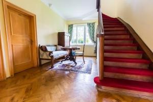 Posezení v ubytování Hotel Schloss Leonstain