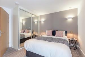Letto o letti in una camera di KSpace @ The Point