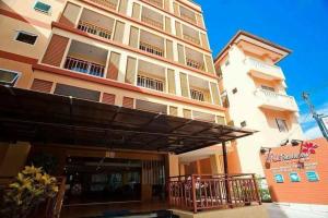 Bygningen som hotellet ligger i