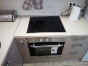 Kuchyň nebo kuchyňský kout v ubytování Apartman Pajo + 37 fotografií