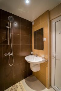 Ванная комната в Hotel Mistral