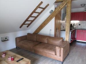 Posezení v ubytování Ferienhaus Aloisia