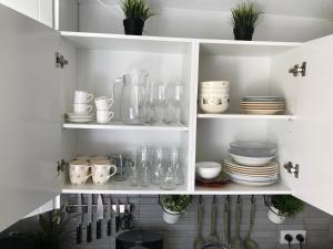 Küche/Küchenzeile in der Unterkunft Isla Verde Apartment