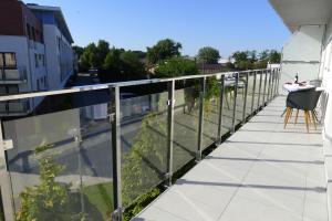 Balkon lub taras w obiekcie Impresja 42 Apartament z garażem