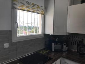 Küche/Küchenzeile in der Unterkunft Isla Verde Apartment