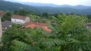 - Vistas a una localidad de las montañas en Cà Ermenegarda, en Bagnone