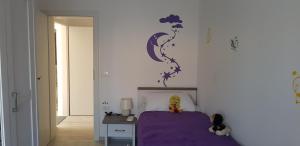 Postel nebo postele na pokoji v ubytování Apartmani Sanja