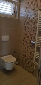 Koupelna v ubytování Apartmani Sanja