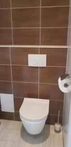 Koupelna v ubytování Apartmani Sanja